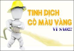 Tinh trùng màu vàng có bị bệnh gì không?