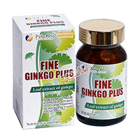 Fine Ginkgo Plus - Viên uống bổ não, tuần hoàn máu, chống mất ngủ